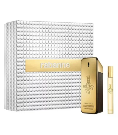 Paco Rabanne 1 Million 100ml EDT Spray 10ml EDT Travel Spray 1