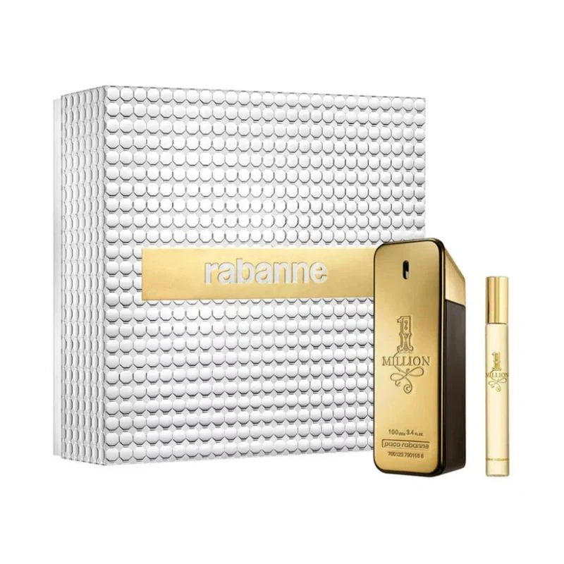 Paco Rabanne 1 Million 100ml EDT Spray 10ml EDT Travel Spray 1