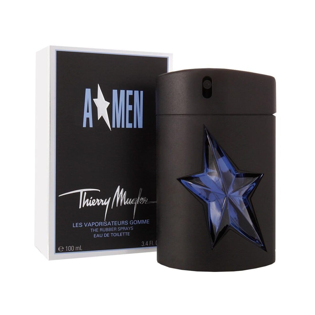 Thierry Mugler Angel Men 100ml EDT Spray in Rubber Flask - Image 2