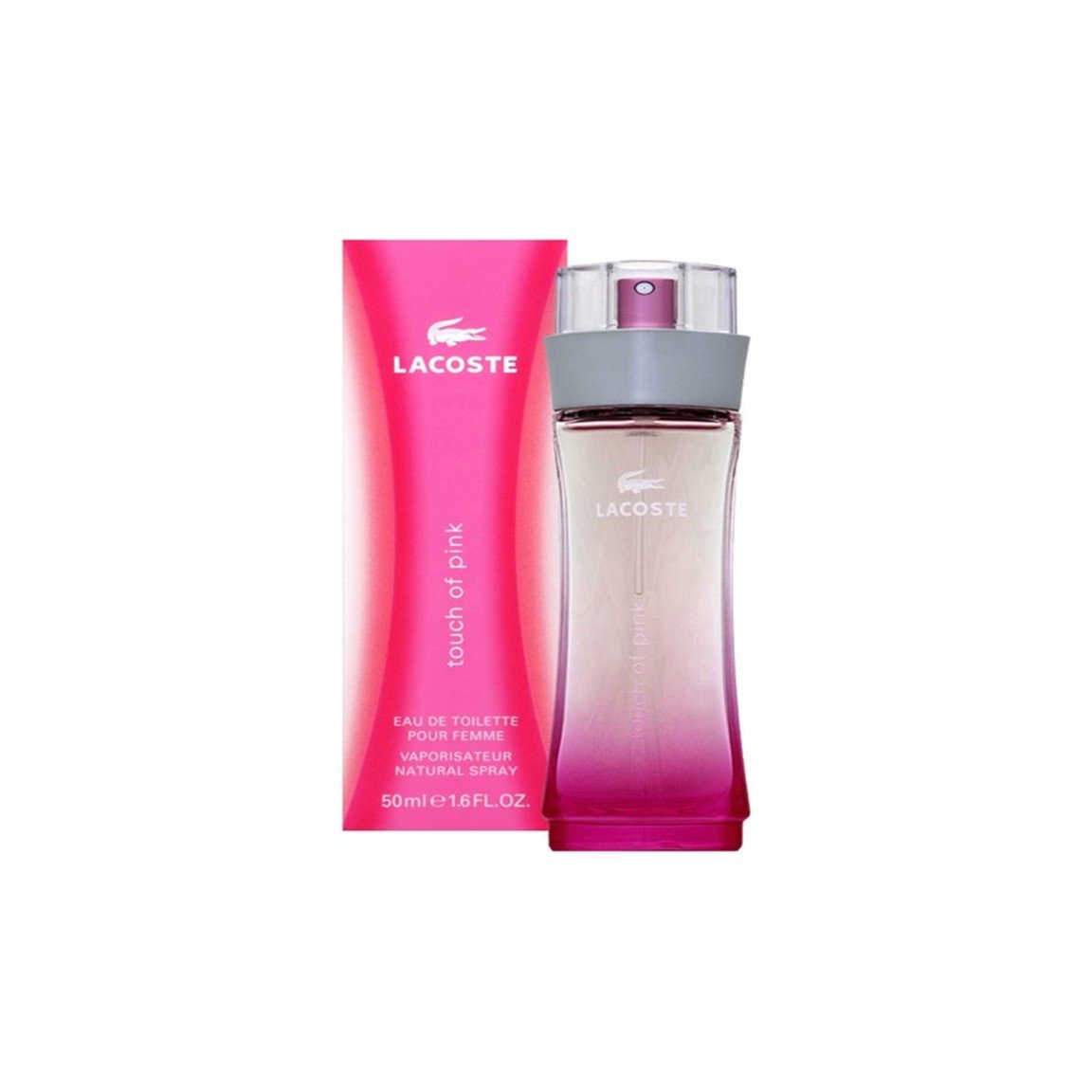 Presentation1-189-1.jpg Lacoste Touch of Pink 50ml EDT Spray - Image 1