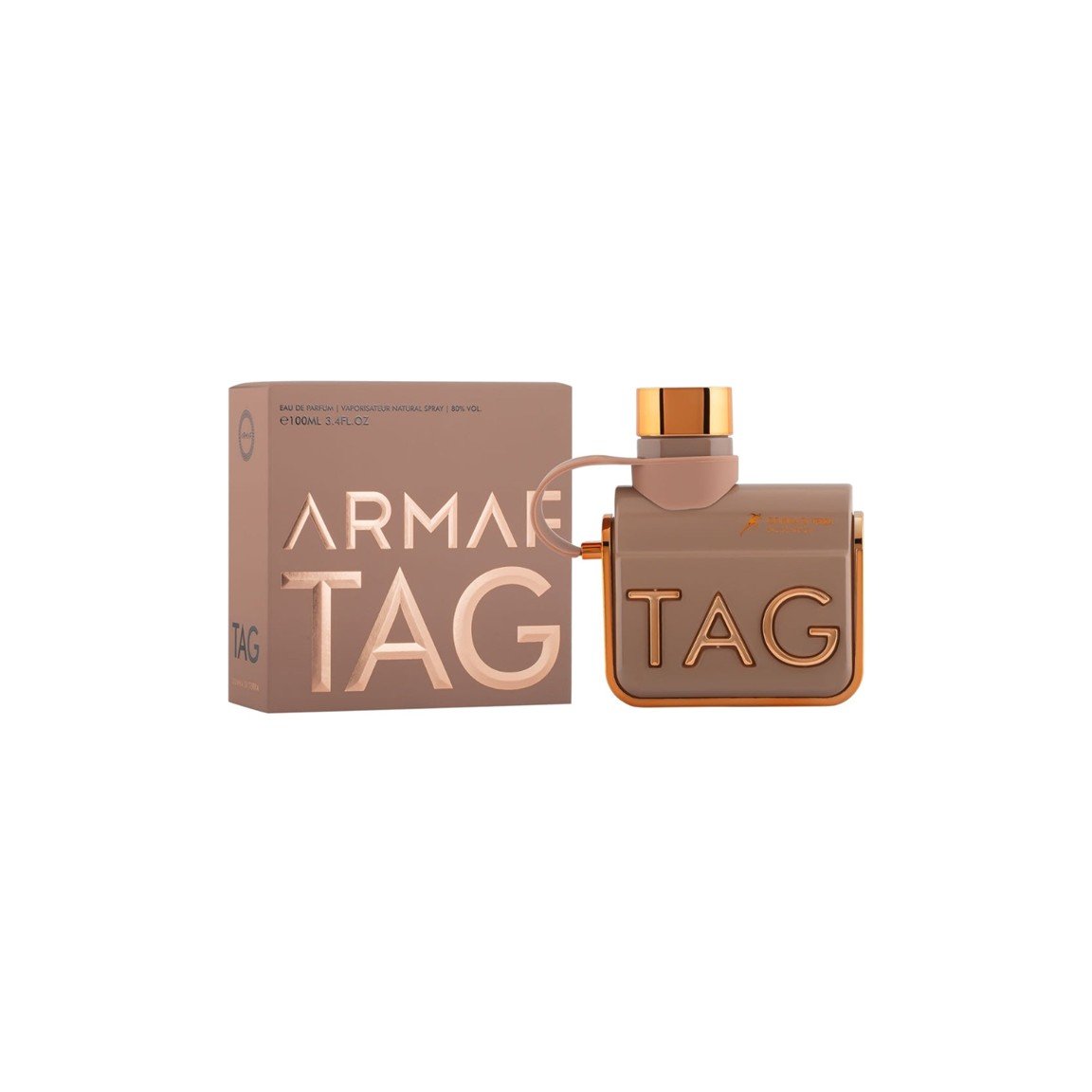 Presentation1-217-1.jpg Armaf Tag Her Donna Di Terra Beige 100ml - Image 1