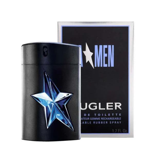 Thierry Mugler Angel Men 100ml EDT Spray in Rubber Flask