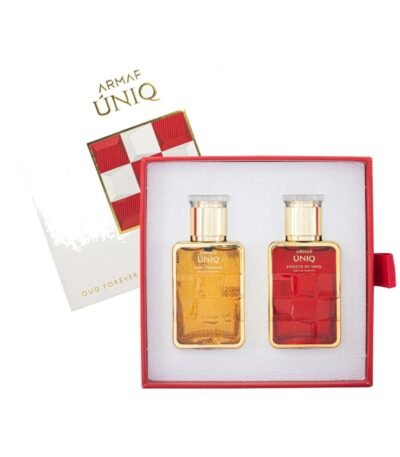 Armaf Uniq Gift Set Effects of Uniq 100ml and Uniq Oud Forever 15ml - gift box
