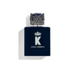 Dolce and Gabbana K Parfum 50ml navy bottle with crown cap, front view
