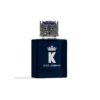Dolce and Gabbana K Parfum 50ml navy bottle, angled view