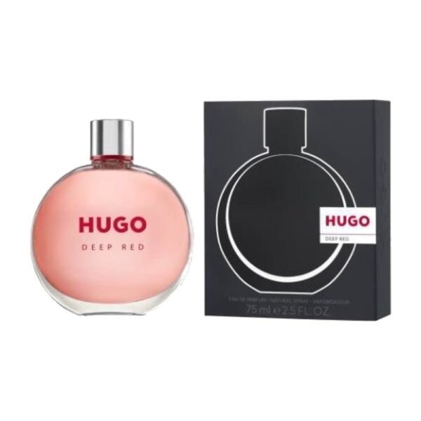 Hugo Boss Hugo Deep Red Eau de Parfum 75ml for Women - bottle with box