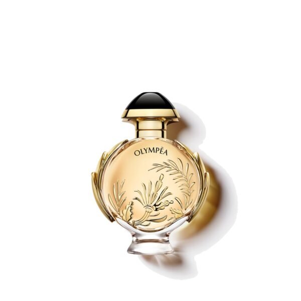 Paco Rabanne Olympea Solar Eau de Parfum Intense 50ml gold bottle, front view